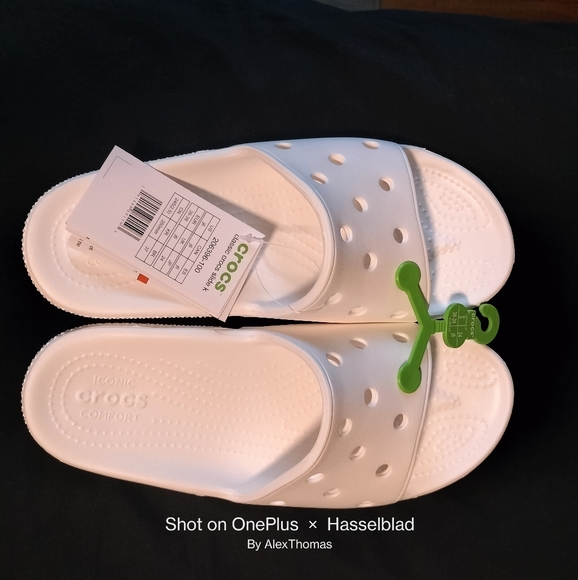 CROCS Shoes - Crocs Classic Sandals Size J6 Slides Slides White (206396) New